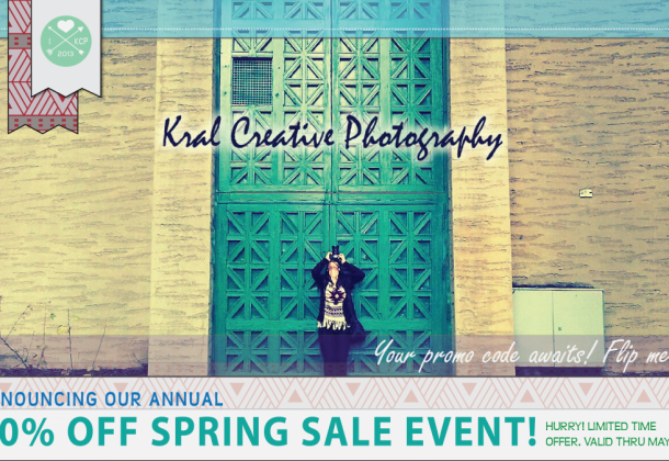 Kral Photography Spring Promo Front